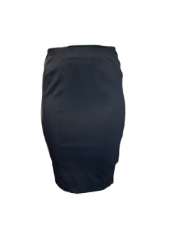 Marina Rinaldi Women's Black Ocraceo Zipper Closure Skirt NWT
