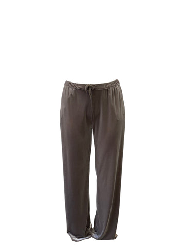 Marina Rinaldi Women's Brown Odometro Velour Pants NWT