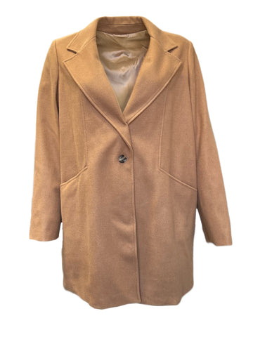 Marina Rinaldi Women's Camel Olio Coat NWT