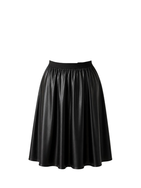 Marina Rinaldi Women's Black Ora Skirt NWT