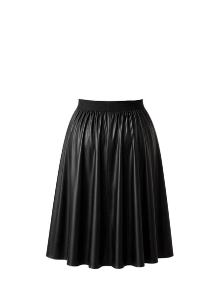 Marina Rinaldi Women's Black Ora Skirt NWT