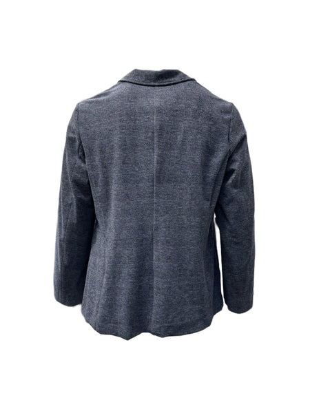 Marina Rinaldi Women's Navy Orario Button Closure Blazer NWT