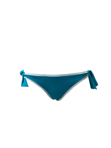 Max Mara Women's Turquoise 2Oriele Pullover Bikini Bottom Size 6 NWT