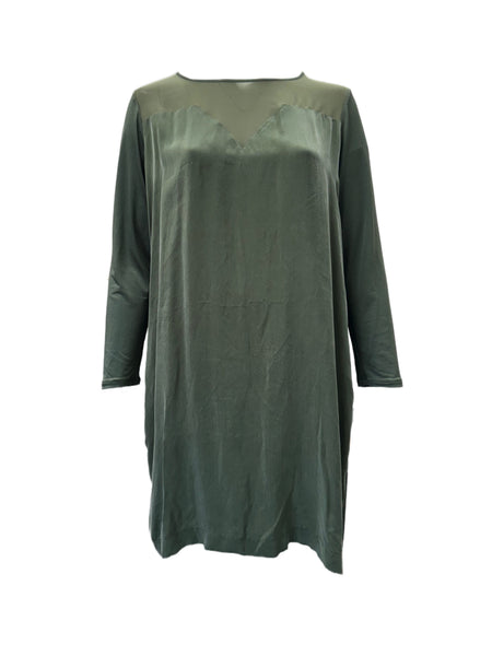 Marina Rinaldi Women's Green Orma Shift Dress NWT