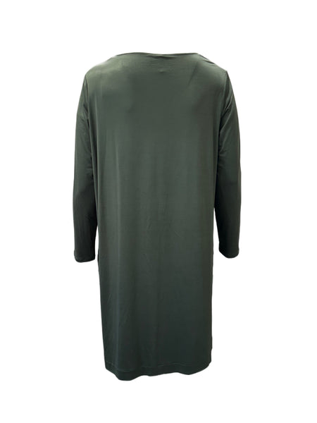 Marina Rinaldi Women's Green Orma Shift Dress NWT