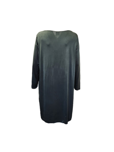 Marina Rinaldi Women's Green Orma Pullover Shift Dress Size XL NWT