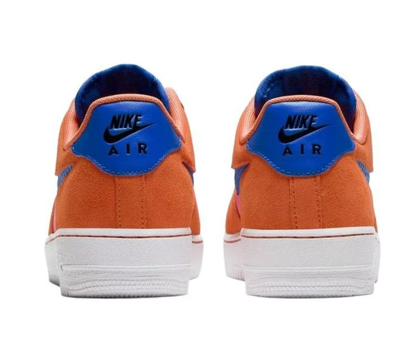 NIKE Men's Orange Air Force 1 '07 LV8 Sneakers #CW7300-800 Size US 12.5 NWOB