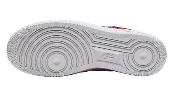 NIKE Men's Orange Air Force 1 '07 LV8 Sneakers #CW7300-800 Size US 12.5 NWOB