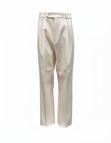 Max Mara Women's Ivory Osaka Straight Pants NWT