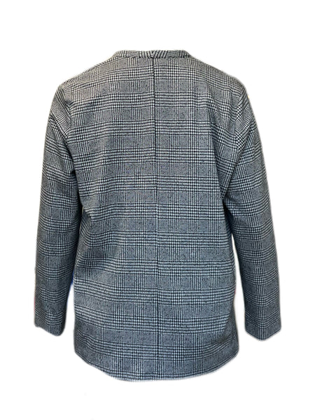 Marina Rinaldi Women's Grey Ottico Jersey Jacket NWT