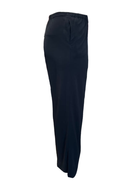 Marina Rinaldi Women's Black Ozono Straight Leg Pants NWT