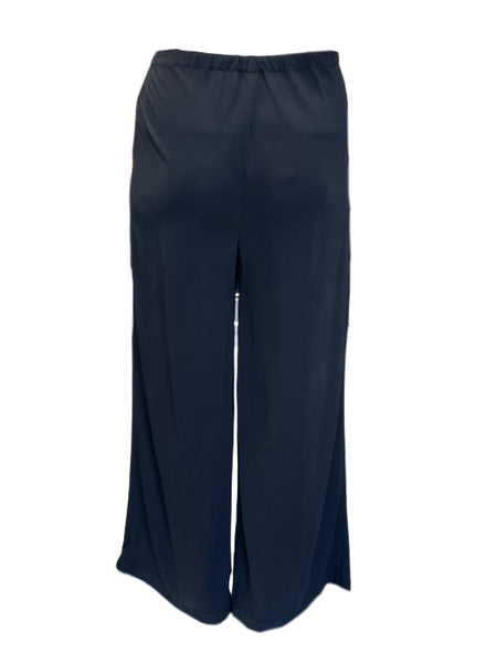 Marina Rinaldi Women's Black Ozono Straight Leg Pants NWT