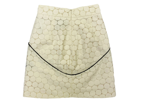 Hanley Mellon Women's Guipure Lace Apron Skirt