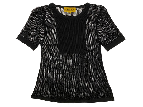 Hanley Mellon Women's Short Sleeve Mesh Bib Top