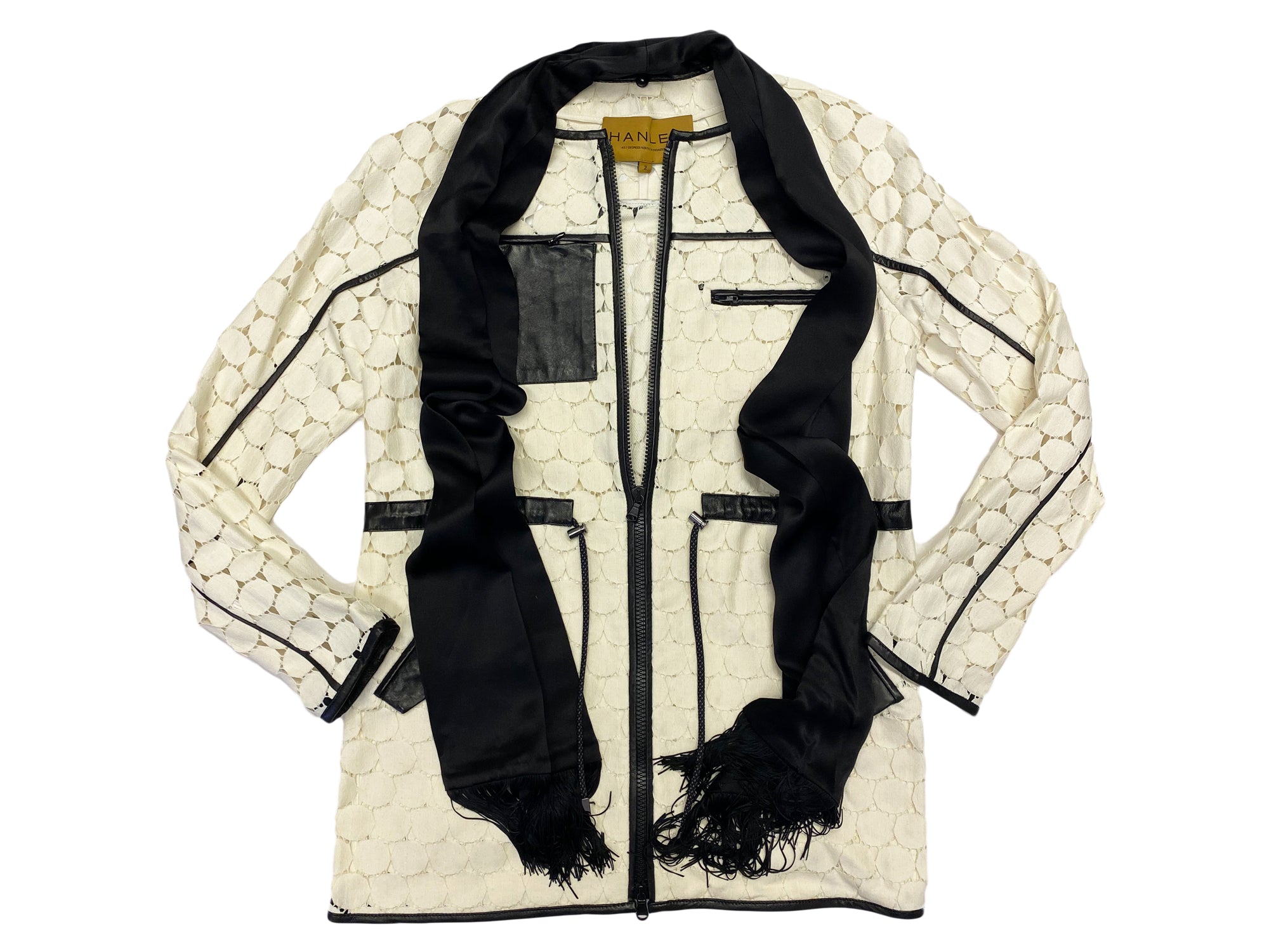 Hanley Mellon Women's Guipure Lace Cargo Jacket – Walk Into Fashion