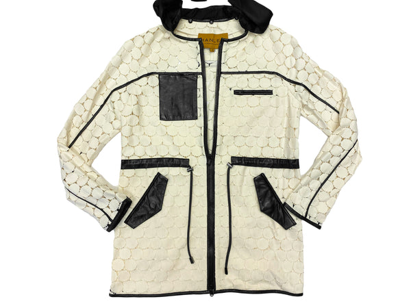 Hanley Mellon Women's Guipure Lace Cargo Jacket
