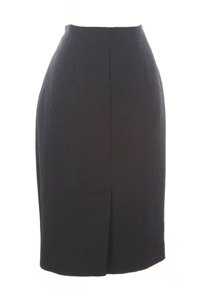 PERTE BY KRIZIA Women's Black Adorned Textured Skirt 1400H06095 $210 NEW