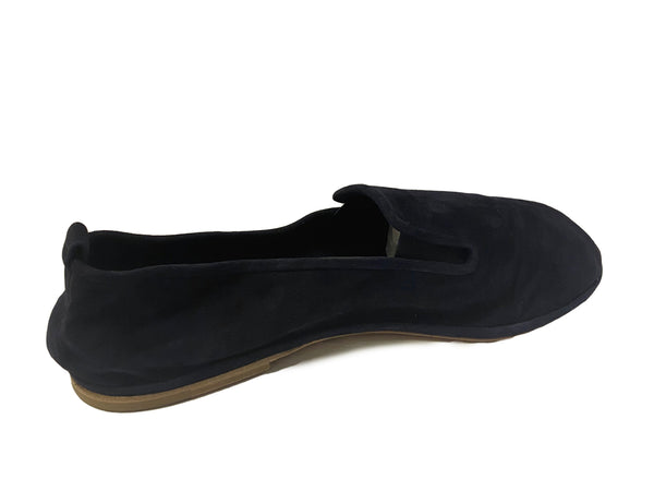 A.P.C. Men's Dark Navy Suede Smoking Slippers $275 NWOB