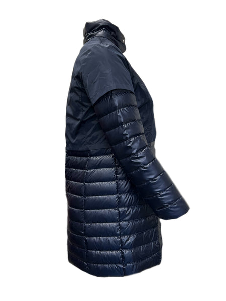 Marina Rinaldi Women's Navy Pace Quilted Jacket NWT