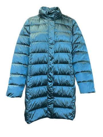 Marina Rinaldi Women's Blue Pacos Quilted Jacket NWT