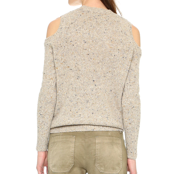 REBECCA MINKOFF Women's Cold-Shoulder Page Sweater $148 NWT