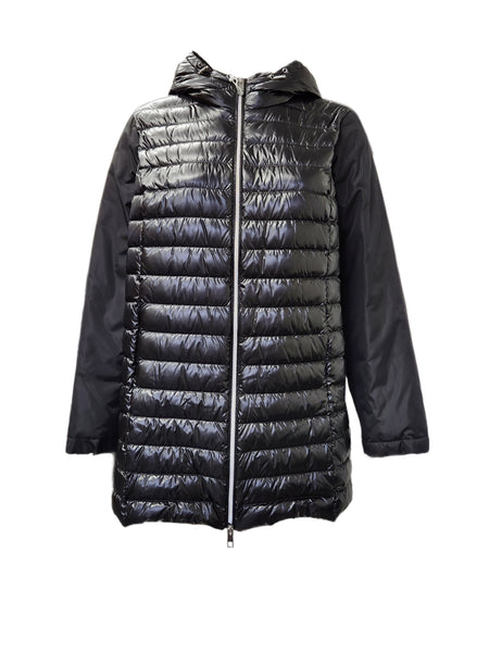 Marina Rinaldi Women's Black Pagro Quilted Jacket NWT