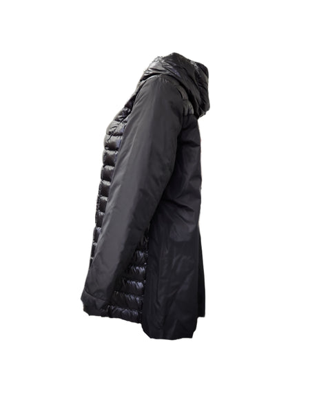Marina Rinaldi Women's Black Pagro Quilted Jacket NWT