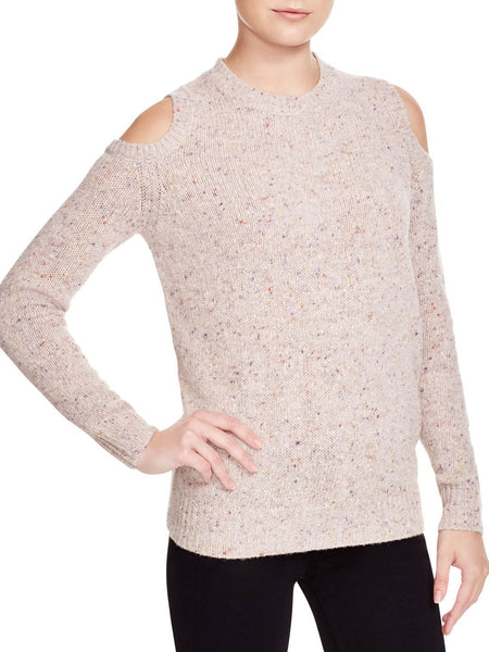 REBECCA MINKOFF Women's Cold-Shoulder Page Sweater $148 NWT