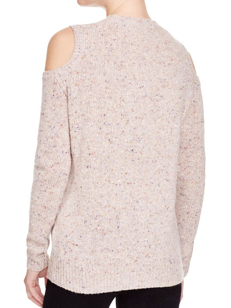 REBECCA MINKOFF Women's Cold-Shoulder Page Sweater $148 NWT