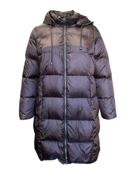 Marina Rinaldi Women's Brown Pallina Quilted Jacket NWT