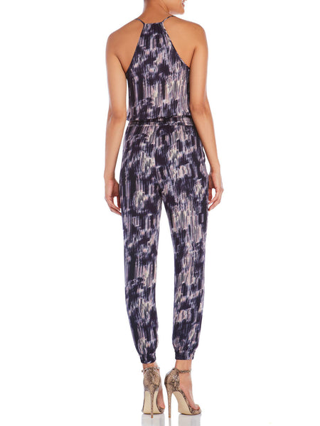 REBECCA MINKOFF Women's Ikat Multi Racerback Blouson Palmer Jumpsuit $328 NWT