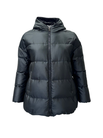 Marina Rinaldi Women's Black Pamir Quilted Jacket NWT