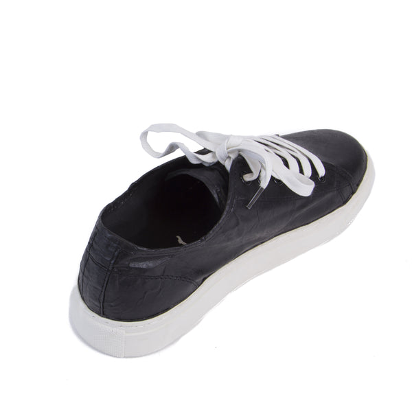 RELIGION Men's Paper Trainer Sneakers, Black