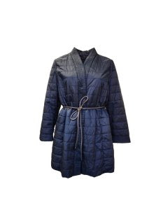 Marina Rinaldi Women's Dark Brown Paradiso Quilted Jacket Size 20W/29 NWT