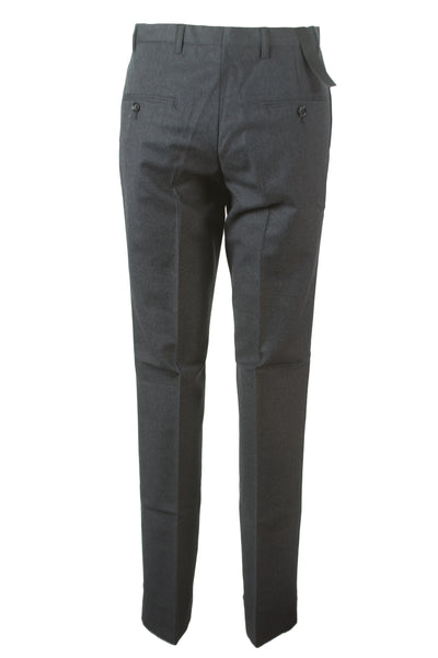 J. LINDEBERG Men's Grey Melange Paulie Brushed Flannel Pants Sz 46 $245 NWT