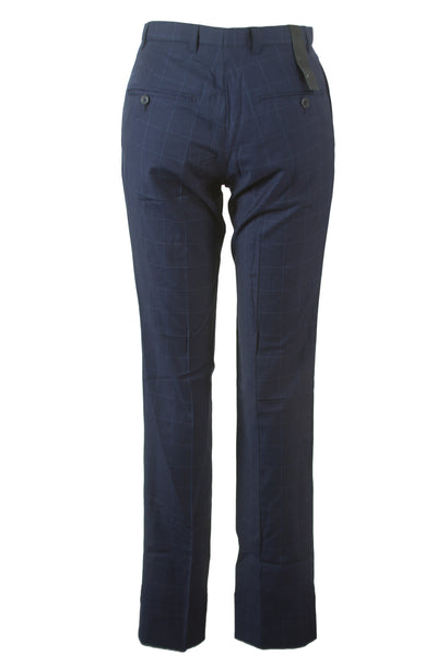 J. LINDEBERG Men's Indigo Paulie Dressed Wool Check Pants Sz 44 $275 NWT