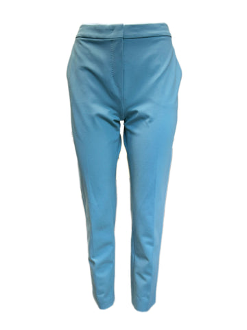 Max Mara Women's Blue Pegno Straight Pants Size 2 NWT