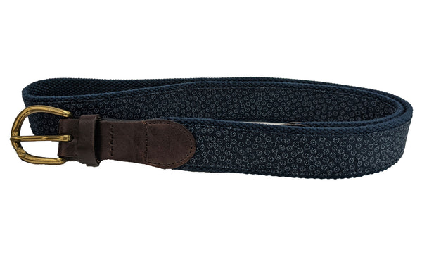 Penfield Navy Mini Floral Eaton Belt Size Small/Medium NWT