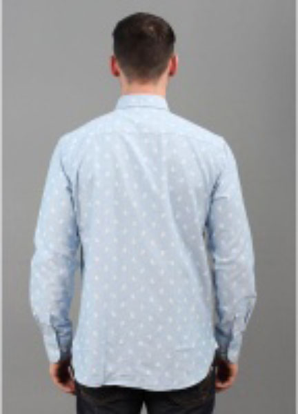 Penfield Men's Blue Indiana Long Sleeve Button Down Shirt Size Small NWT