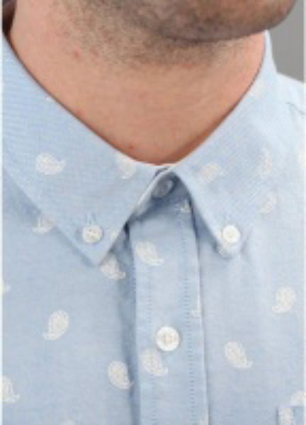 Penfield Men's Blue Indiana Long Sleeve Button Down Shirt Size Small NWT