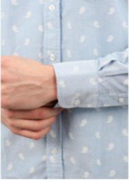 Penfield Men's Blue Indiana Long Sleeve Button Down Shirt Size Small NWT