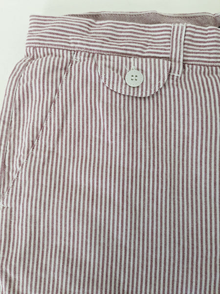 Penfield Men's Red Stripe Scotsdale Shorts NWT