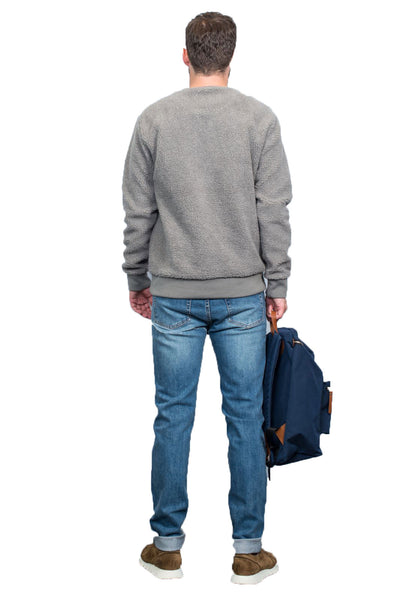 Penfield Men's Grey Soldotna Fleece Pullover $109 NWT