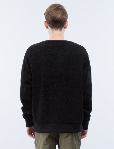 Penfield Men's Black Soldotna Fleece Pullover $109 NWT