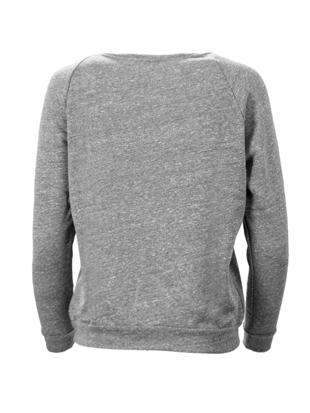 REBECCA MINKOFF Women's Grey People Know Me Sweatshirt $88 NWT