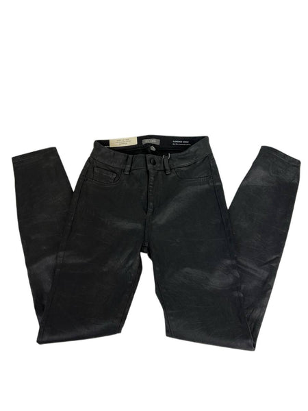 DL1961 Women's Pewter Florence Ankle Mid Rise Instasculpt Skinny Jeans NWT