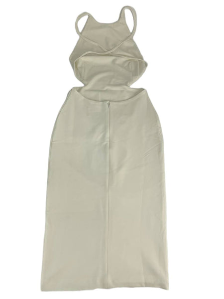 SOLACE London Women's Cream Phoebe Knee Length Dress US 2 NWT