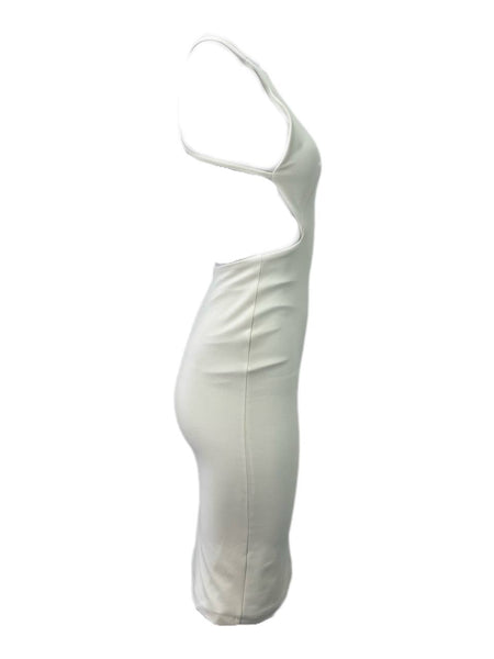 SOLACE London Women's Cream Phoebe Knee Length Dress US 2 NWT