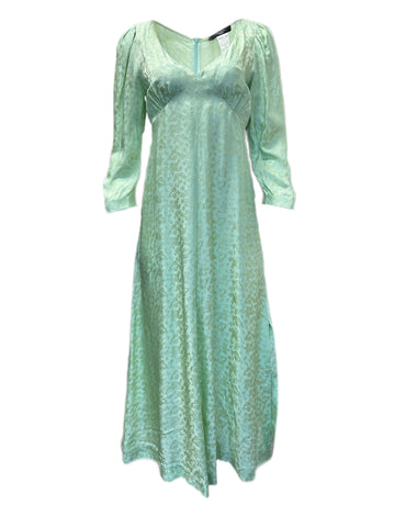 Max Mara Women's Pastel Green Piovra Viscose Dress Size 12 NWT