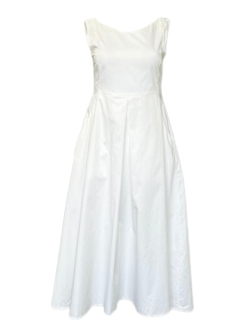 Max Mara Women's White Pisa A-Line Dress Size 4 NWT